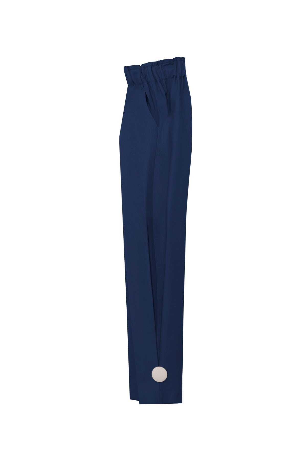 Pantalon Sofia boton canvas azul